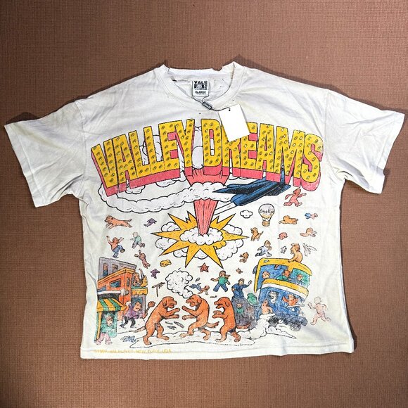 Vale Valley Forever “CHAOS BLING" | Cream | Size XL - Picture 1 of 4